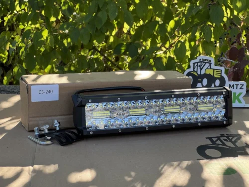 Світлодіодна LED фара 240Вт 30см (Надяскраві світлодіоди 3w х80шт) F-240