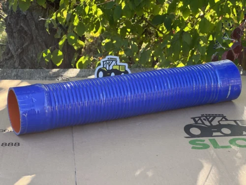 Патрубок силіконовий гофрований посилений Діаметр- 100 мм Довжина 600 мм (1 шт.)