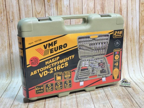 Набір інструментів VMF EURO VD-216CS (216 предметів)