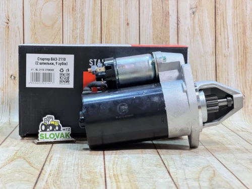 Стартер ВАЗ-2110 (2 шпильки, 9 зубів) BEG Line BL-2110.3708000