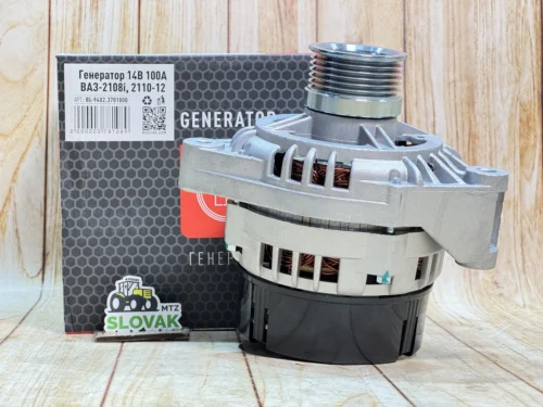 Генератор 14В 100А ВАЗ-2108i, 2110-12 BEG Line BL-9402.3701000