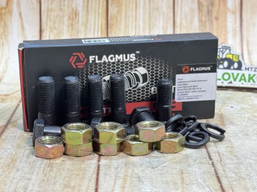 Болт кардана ГАЗ-53, 3307 комплект 8 шт. + гайки Flagmus (3308-2200800)