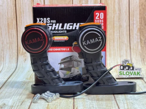 Габарите заносу причепа Рожки  "KAMAZ" 12-24v