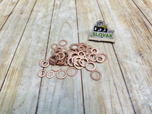 Набір мідних шайб паливної системи МТЗ-80, 82 (TDX)