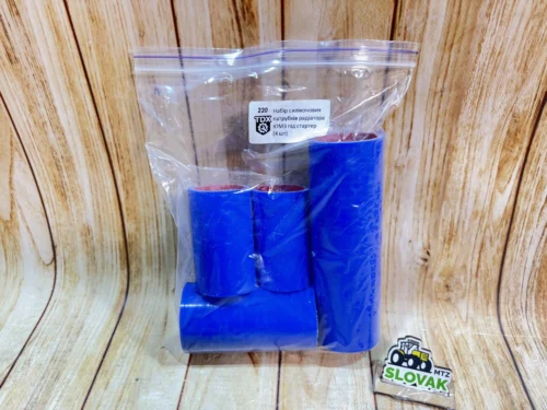 Набір силіконових патрубків радіатора ЮМЗ під стартер (4 шт.) TDX Premium