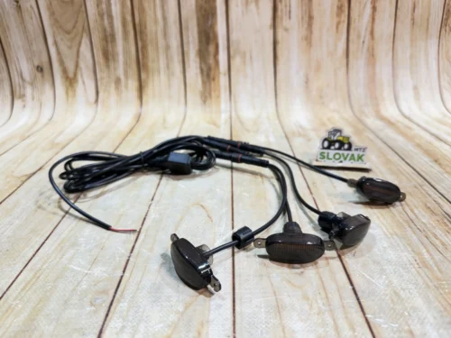 Габарит у решітку радіатора 12 LED, 24V, білий (комплект 4 шт)