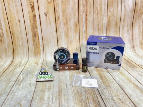 Арома-дифузор для авто BUSHINECO синий (Програвач з аромамаслом)