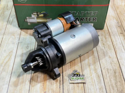 Стартер SLstart, кат.7402.3708.000, 12V, 3.6 кВт для МТЗ-1221, 1222, ЗІЛ, ГАЗ, МАЗ, ПАЗ (двигуни ММЗ Євро-2 Д243, Д245, Д260)