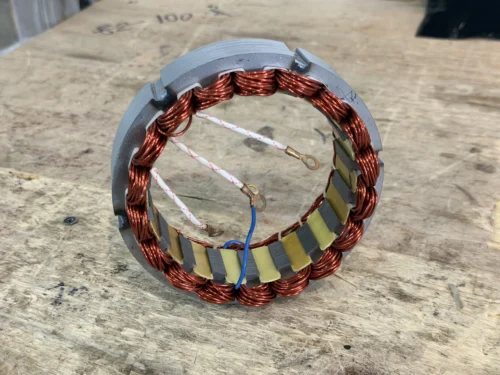 Статор генератора МТЗ 14В 1000Вт (на генерат Радіохвиля)