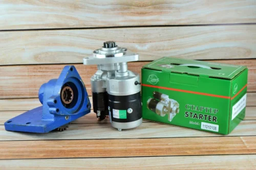 Стартер Slovak 2,7квт і Перехідна плита вмісто пускача ПДМ  (МТЗ, ЮМЗ, Т-150) (комплект переобладнання)