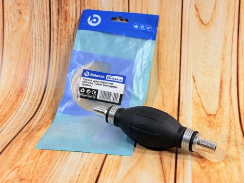 Груша для підкачування палива 12мм (штуцера прямо) Balansa BN-04415