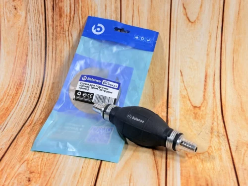 Груша для підкачування палива 10мм (штуцера прямо) Balansa BN-04413