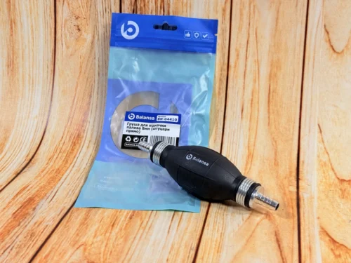 Груша для підкачування палива 8мм (штуцера прямо) Balansa BN-04410