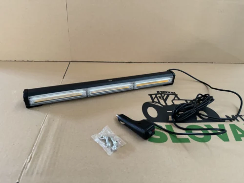 LED балка стробоскоп жовта 3 секції (45см) (3P-COB)