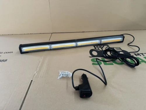 LED балка стробоскоп жовта 4 секції (59см) (4P-COB)