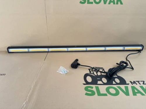 LED балка стробоскоп жовта 7 секцій (101см) (7P-COB)