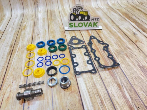 Ремкомплект (РК-112-01) (гідророзподільника Р-80 з клапаном (повний, силікон) | TDX Premium