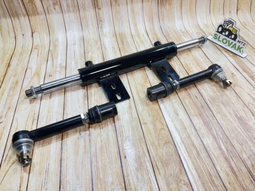 Двухсторонній гідроциліндр Ц50*30*250 в зборі з шрузами та наконечниками ЮМЗ-6 (SLstart)