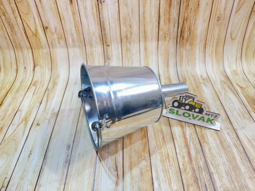 Лійка алюмінієва 5л з прямим носиком