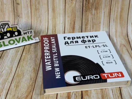 Бутиловий герметик для фар EUROTUN ET-LPL-SL, 4.75 м, 9.5 мм (чорний)