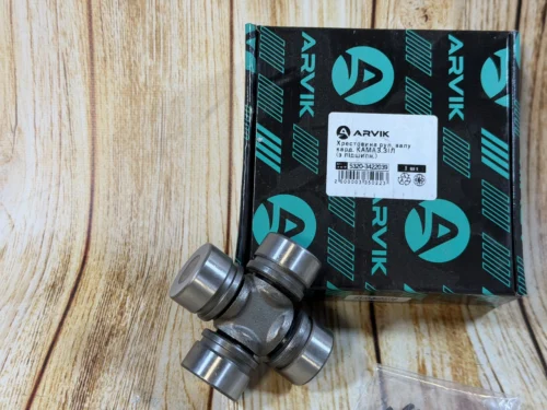 Хрестовина рульового валу (кардана) КАМАЗ / ЗІЛ ARVIK 5320-3422039 (з підшипниками)