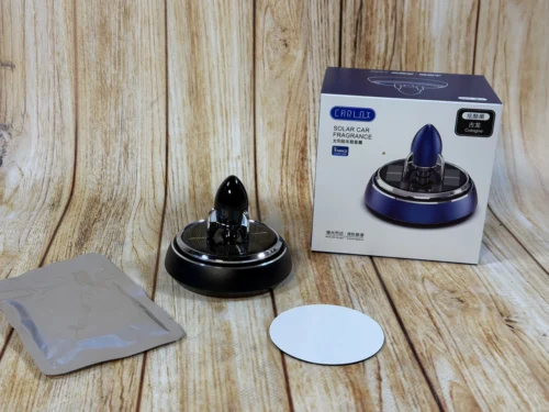 Автомобільний ароматизатор CARLUX Solar Car Fragrance на сонячній батареї (Cologne)