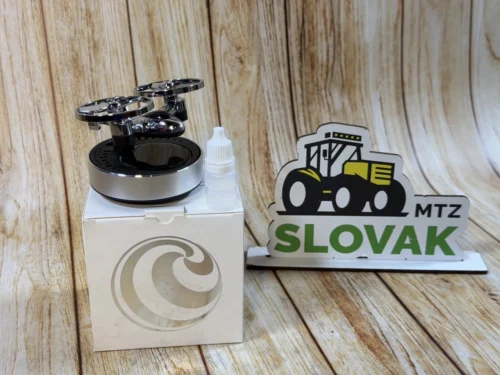 Автомобільний ароматизатор на торпедо срібний Solar з пропелерами