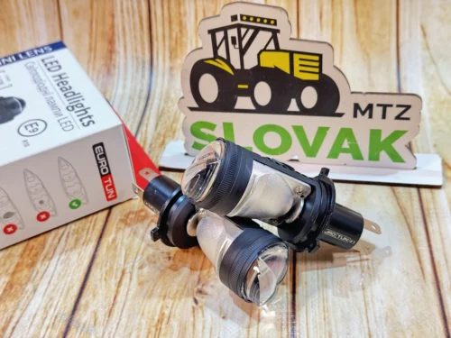 Світлодіодні лампи LED Headlights EURO TUN NL-H MINI LENS H4 60W 10000lm 6000K 9–32V 35мм