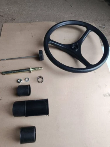 Колесо рульове у зборі (Руль МТЗ) (3-х спицеве) 85-3402015 МТЗ-80 (Оригінал)