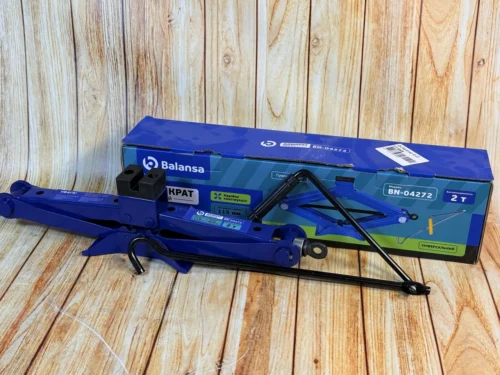 Домкрат ромбовий 2Т 115-420мм гумова опора Balansa (BN-04272)