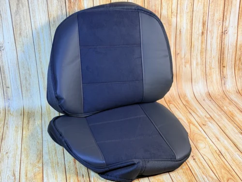 Чехол сидіння МТЗ з алькантарой 44см Чорний TDX Premium
