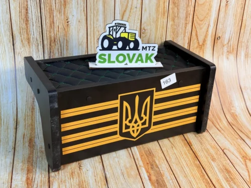 Полка кабіни МТЗ УК пластикова широка панель №163 (зелена)