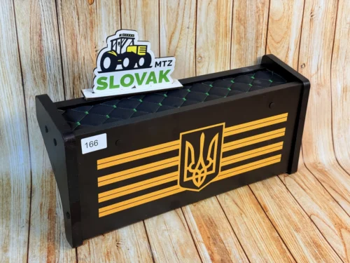 Полка кабіни МТЗ МК металева вузька панель №166 (зелена)