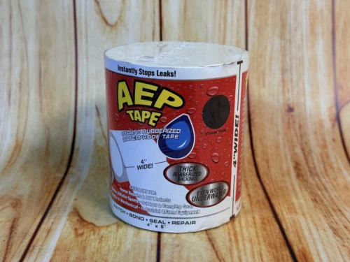 Скотч "Рятувальник" 10 cm. х 1.5m. чорний