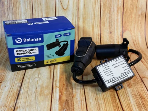 Перехідник фішки причепа з USA 7кнот. на EURO 13конт BN-04525