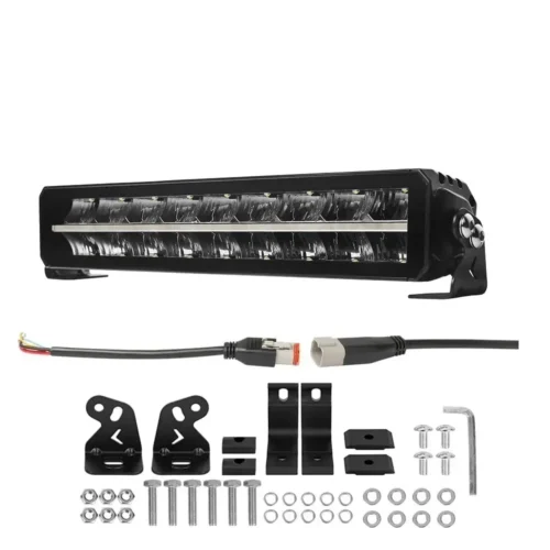 Світлодіодна балка (люстра) StarLight SL-3317 дальнє світло WHITE + DRL 70W 9000Lm 12/24V (45см) SL-3317