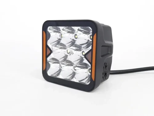 Світлодіодна фара StarLight SL-W0240S квадратна, дальнє світло WHITE + DRL 40W 4800Lm 5700K 12/24V SL-W0240S