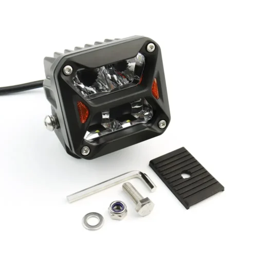 Світлодіодна фара StarLight SL-W0320S квадратна, дальнє світло WHITE + DRL 20W 1800Lm 5700K 12/24V SL-W0320S