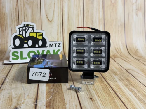 Фара LED mini квадратна 48W 6000K (28 діодів) (8.5см х 8.5см х 1.5см)Mini + кріплення