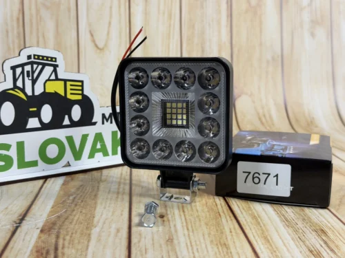 Фара LED mini квадратна 48W 6000K (18 діодів) (8.5см х 8.5см х 1.5см)Mini + кріплення