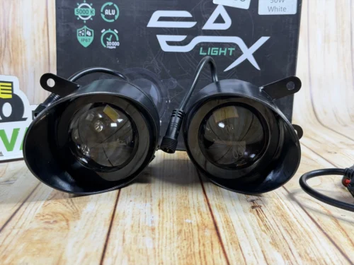 Комплект протитуманних Bi-LED фар EA Volkswagen Passat VW B6 3C (2005-2011) ближнє+дальнє світло 120W ПТФ FOG