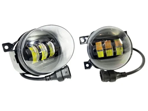 Комплект протитуманних LED фар StarLight Volkswagen VW T5/Jetta 6/Golf 6/Touareg/Tiguan/Caddy жовте/біле світло 40W ПТФ FOG G0235-