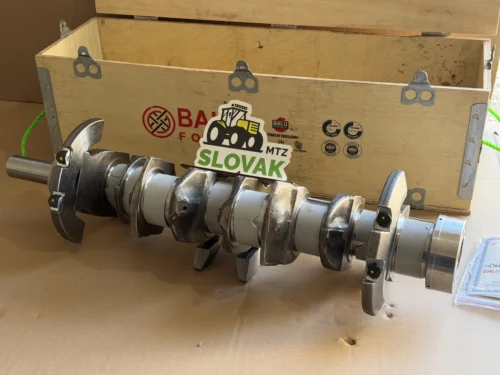 Вал колінчастий кований Д-245.9-1005015-08 (Д245.7,9 ЄВРО-3) (7-болт, без шліц) під 3 шпонки ТМ Balu