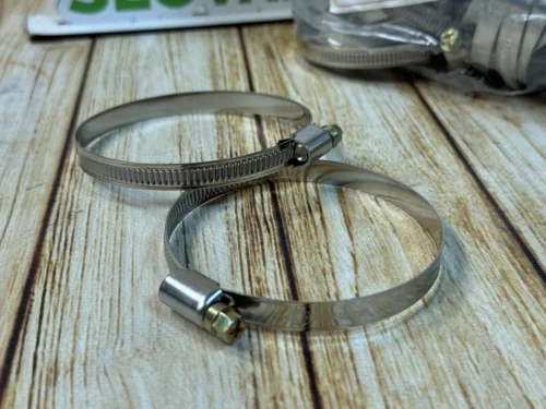 Хомут нержавіючий 9мм Квант 60-80мм