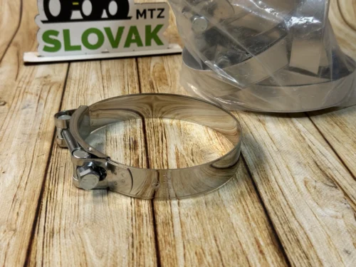 Хомут нержавіючий "силовий" 24мм Квант 113-121мм