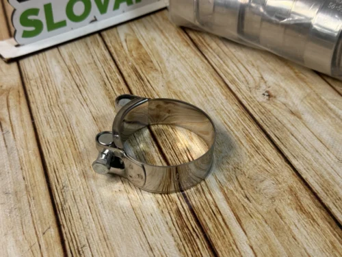 Хомут нержавіючий "силовий" 22мм Квант 56-59мм