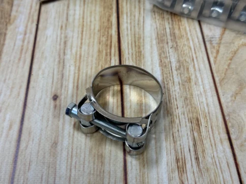 Хомут нержавіючий "силовий" 21мм Квант 44-47мм