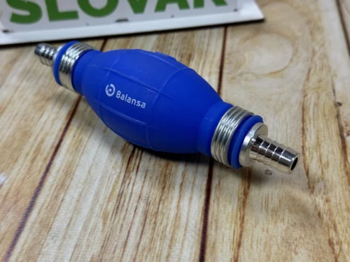 Груша для підкачування палива 10мм (штуцера прямо) Balansa силікон