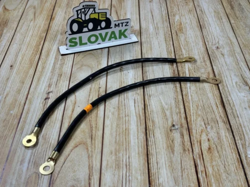 Комплект проводів(2шт)  25 мм.кв.,40см для інвертора (використ. як масові для автосільгосптехніці)