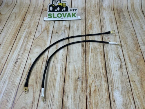 Комплект проводів(2шт)  12 мм.кв.,50см для інвертора (використ. як масові для автосільгосптехніці)